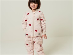 MarMar Orry termojakke beige med kys broderi
